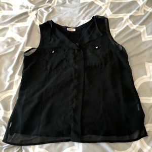 Black tank. Size Large. Brand Mine